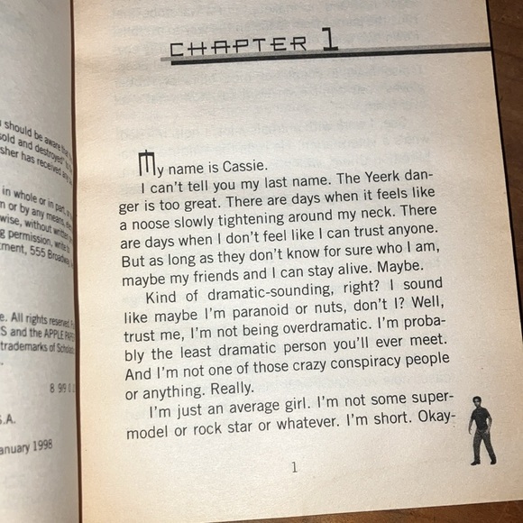 Vintage Animorphs children’s series- book #14 The Unknown - Picture 8 of 12